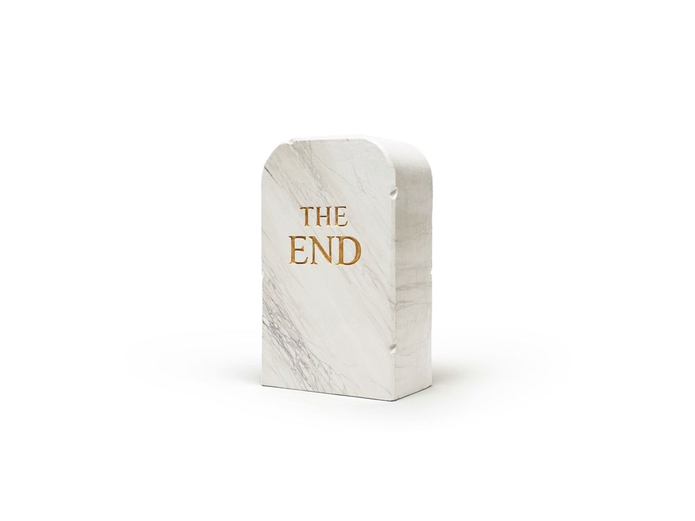 技術的なありません Cattelan - The End (marble)