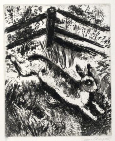 彫版 Chagall - The Hare and the Frogs