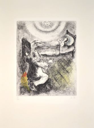 彫版 Chagall - The infant being revived by Elijah - MCH84
