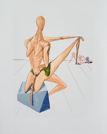 木版 Dali - The Inferno, Canto 5 - Minos