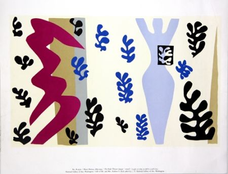 シルクスクリーン Matisse - The Knife Thrower  National Gallery of Art Washington