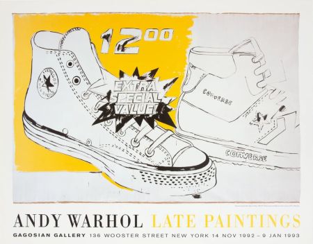 掲示 Warhol - The Last Paintings