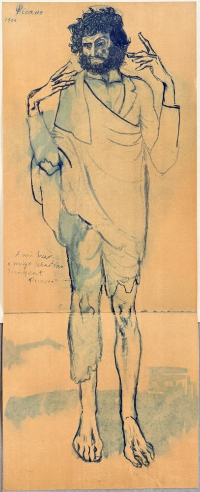 リトグラフ Picasso - The Madman