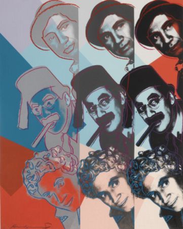多数の Warhol - The Marx Brothers (F. & S. II.232)