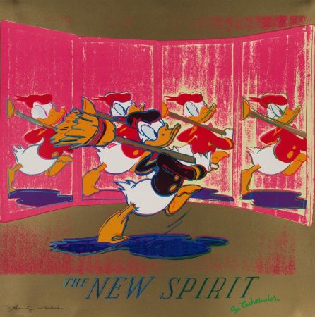 シルクスクリーン Warhol - The New Spirit, from Ads