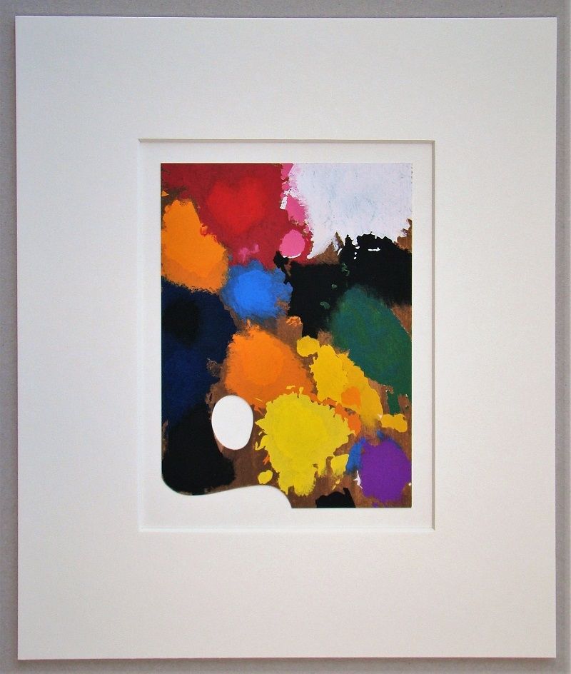 ステンシル Miró - The Palette of the Artist