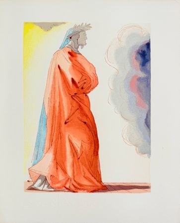 木版 Dali - The Paradise, Canto 1 - Dante