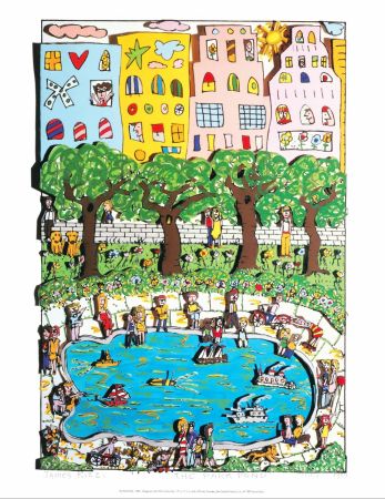 オフセット Rizzi - The Park Pond - 1980s