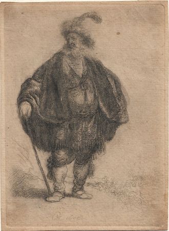 彫版 Rembrandt - The Persian