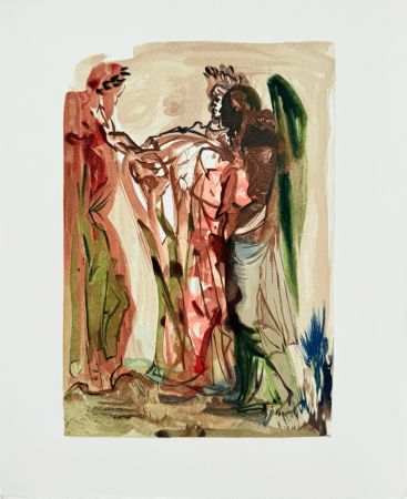 木版 Dali - The Purgatory, Canto 11 - The Proud Ones