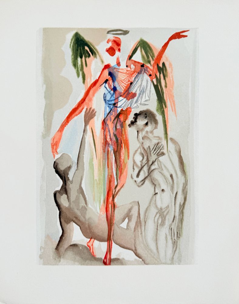 木版 Dali - The Purgatory, Canto 32 - The Barthly Paradise