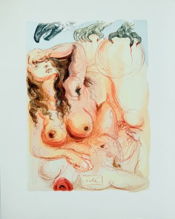 木版 Dali - The Purgatory, Canto 9 - The Dream