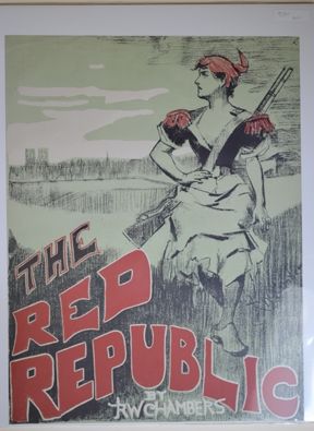 リトグラフ Chambers - The Red Republic