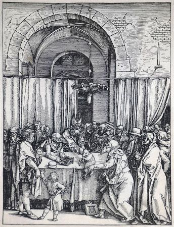 木版 Durer - The Rejection of Joachim's Offering (The Life of the Virgin), c. 1504