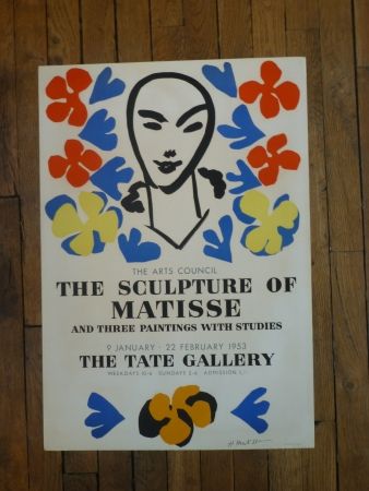 掲示 Matisse - The sculpture of Matisse,Tate Gallery