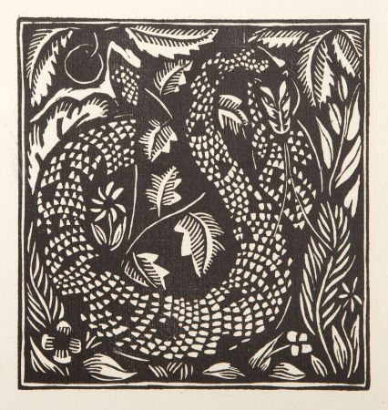木版 Dufy - The Serpent