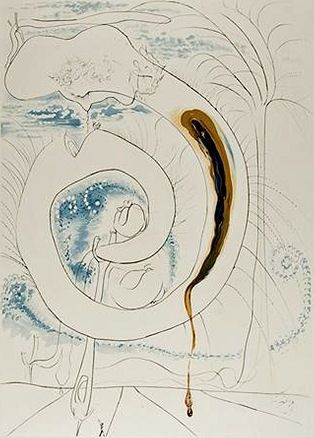 彫版 Dali - The visceral circle of the cosmos