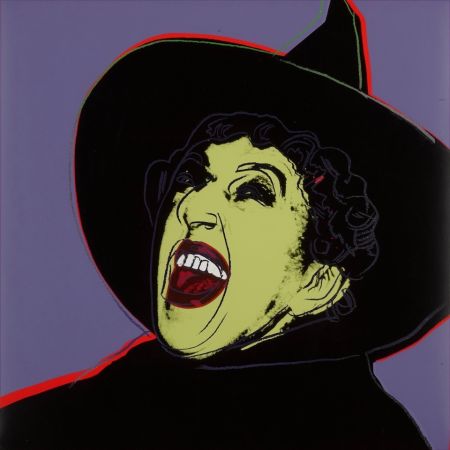シルクスクリーン Warhol - The Witch 
