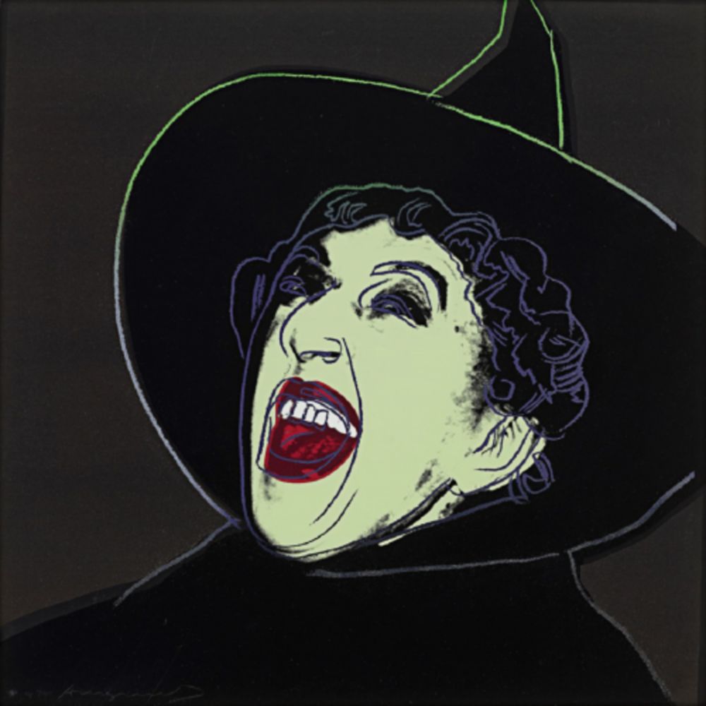 シルクスクリーン Warhol - The Witch (F. & S. IIB.261)