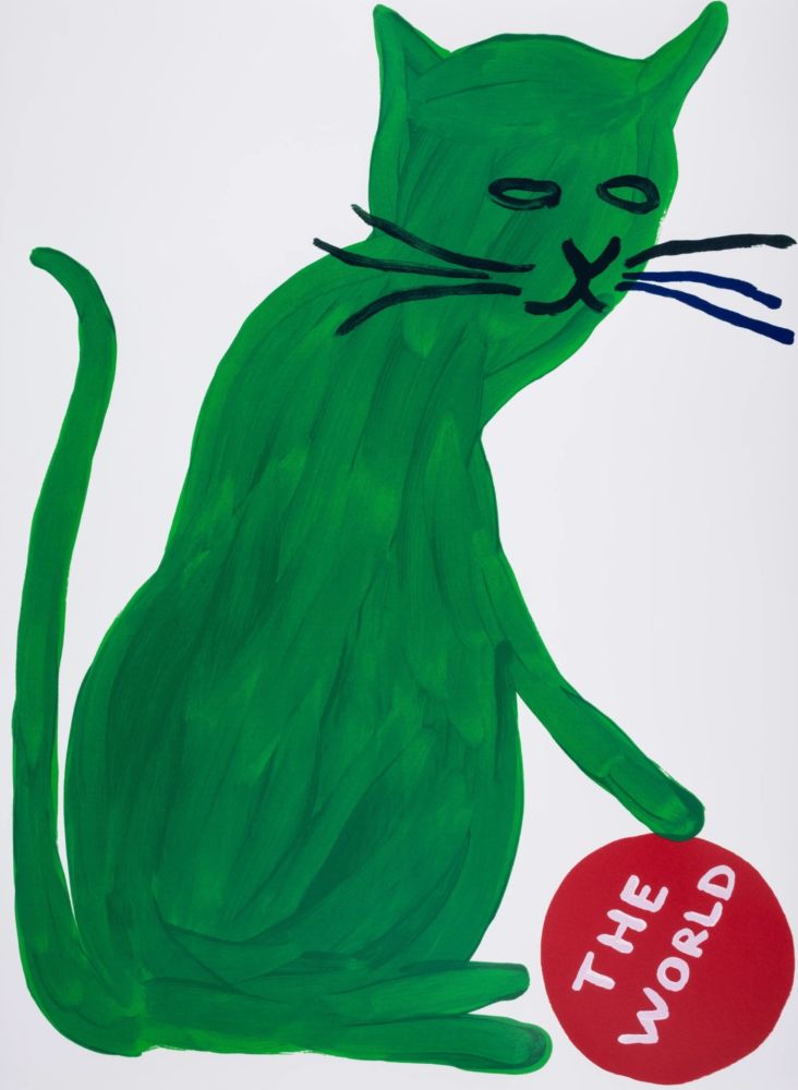 リトグラフ Shrigley - The World