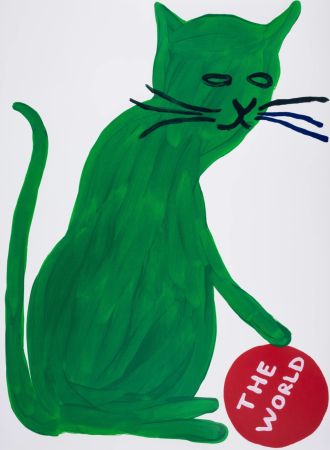 リトグラフ Shrigley - The World