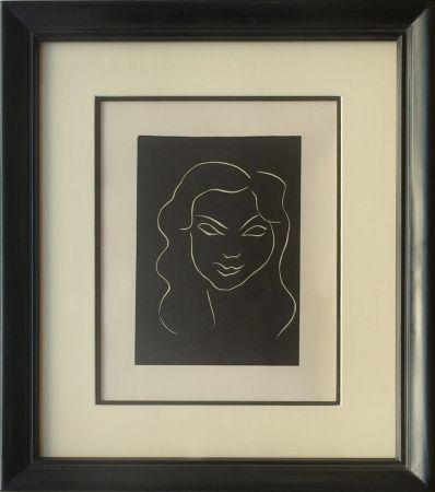 リノリウム彫版 Matisse - Themes et Variations - Frontispiece