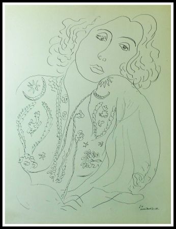リトグラフ Matisse (After) - THEMES & VARIATIONS I