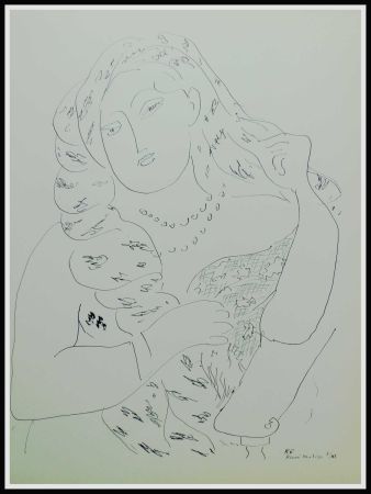 リトグラフ Matisse (After) - THEMES & VARIATIONS VI
