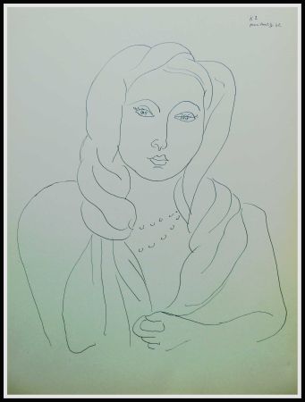 リトグラフ Matisse (After) - THEMES & VARIATIONS VII