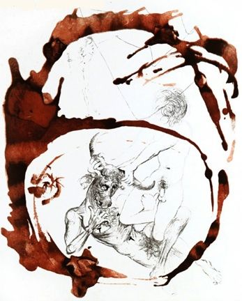 彫版 Dali - Thesee et le Minotaure (Theseus and the Minotaur)