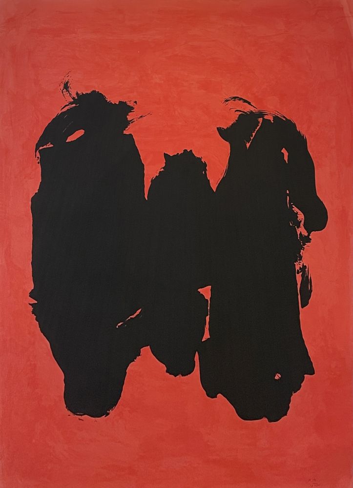 リトグラフ Motherwell - Three Figures
