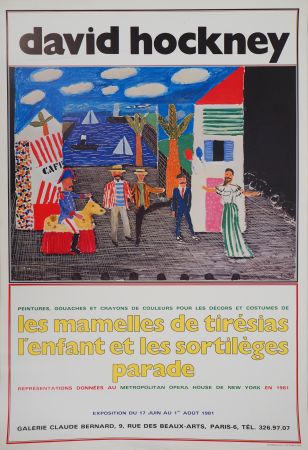 挿絵入り本 Hockney - Théâtre : Tirésias