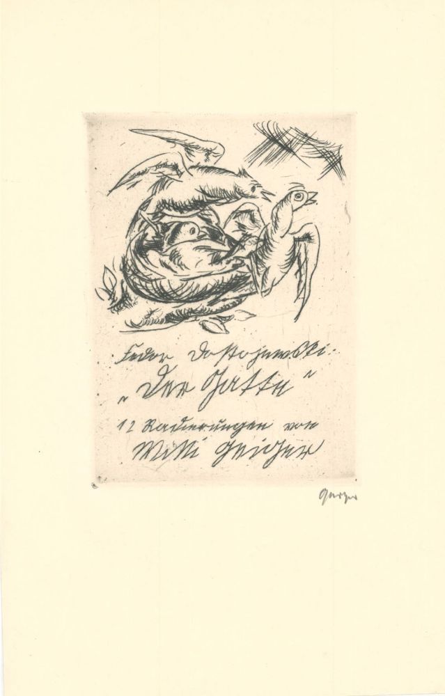 彫版 Geiger - Title-page of 
