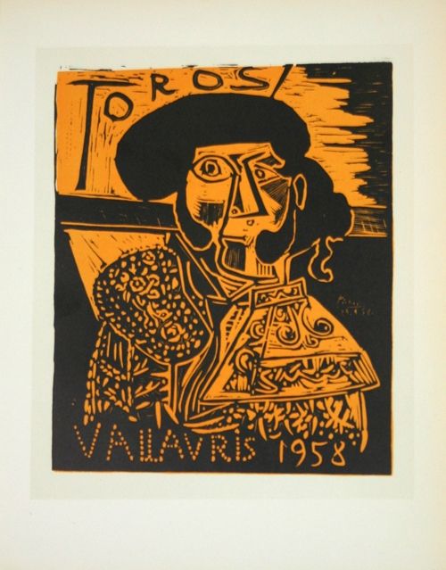 リトグラフ Picasso (After) - Toros  1958
