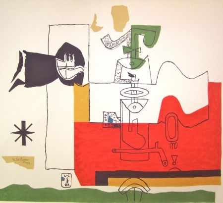 リトグラフ Le Corbusier - Totem