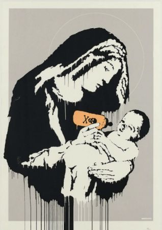 シルクスクリーン Banksy - Toxic Mary