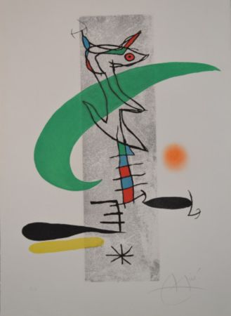 エッチングと　アクチアント Miró - Translunaire - D659