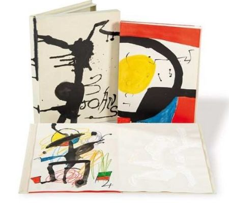 挿絵入り本 Miró - Tres Joans. (With Etching)