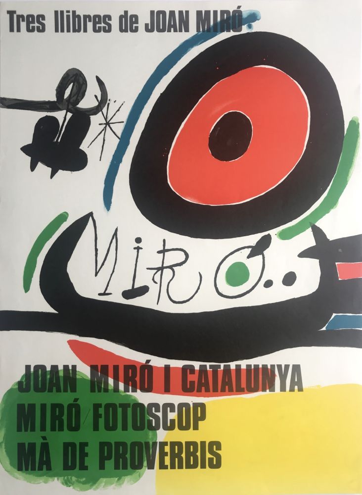 掲示 Miró - Tres Libres