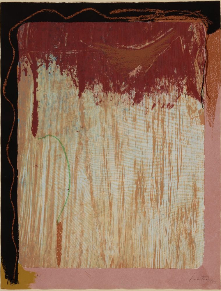 リトグラフ Frankenthaler - Tribal Sign