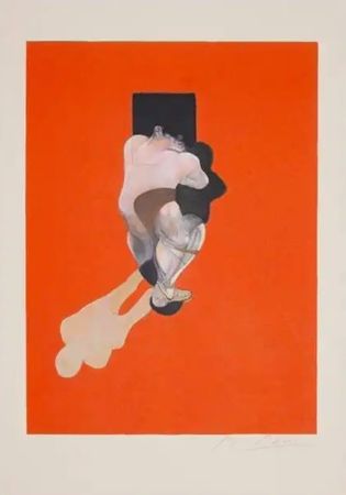 リトグラフ Bacon - Triptych (Centre)