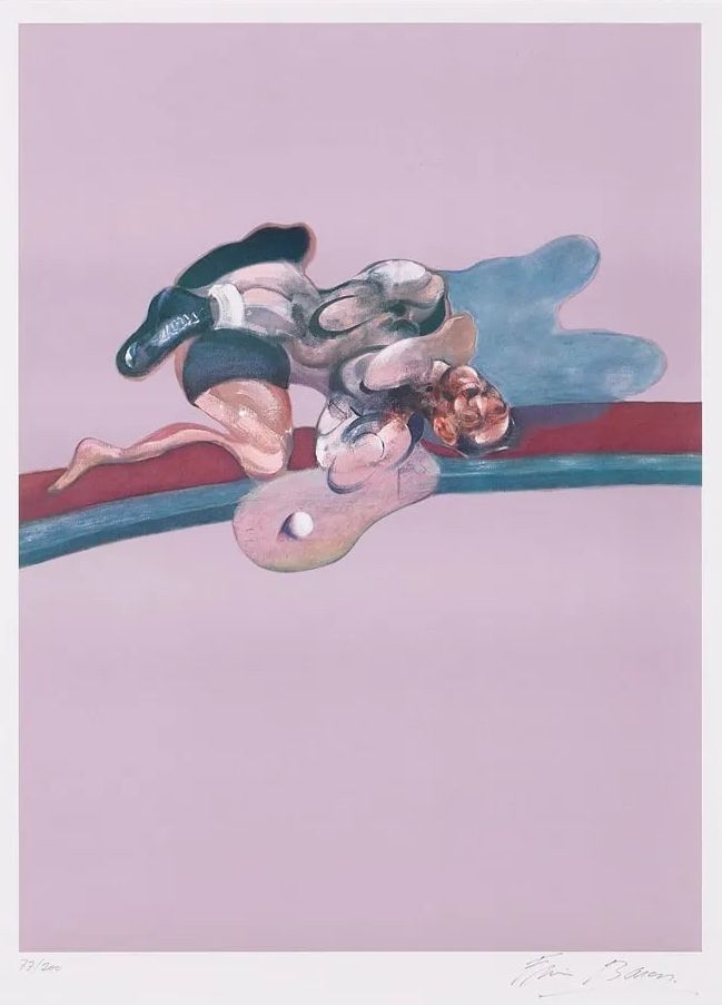 オフセット Bacon - Triptych In Memory of George Dyer, 1975