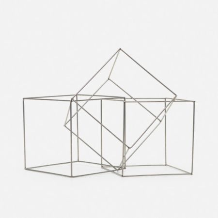 多数の Morellet - Trois cubes imbriqués