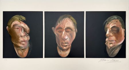 リトグラフ Bacon - Trois études pour un autoportrait