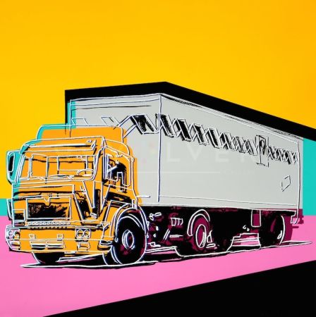 シルクスクリーン Warhol - Truck 367
