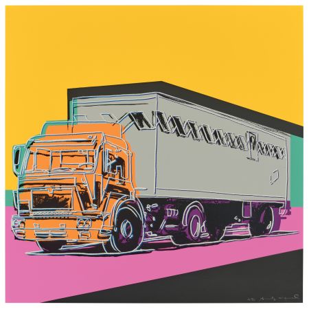 シルクスクリーン Warhol - Truck 367