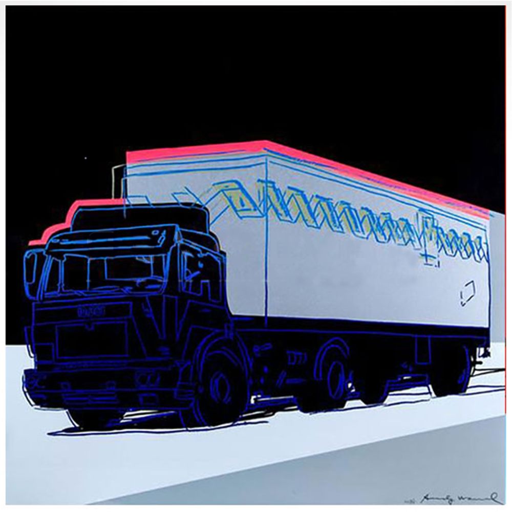 シルクスクリーン Warhol - Truck (FS II.370)