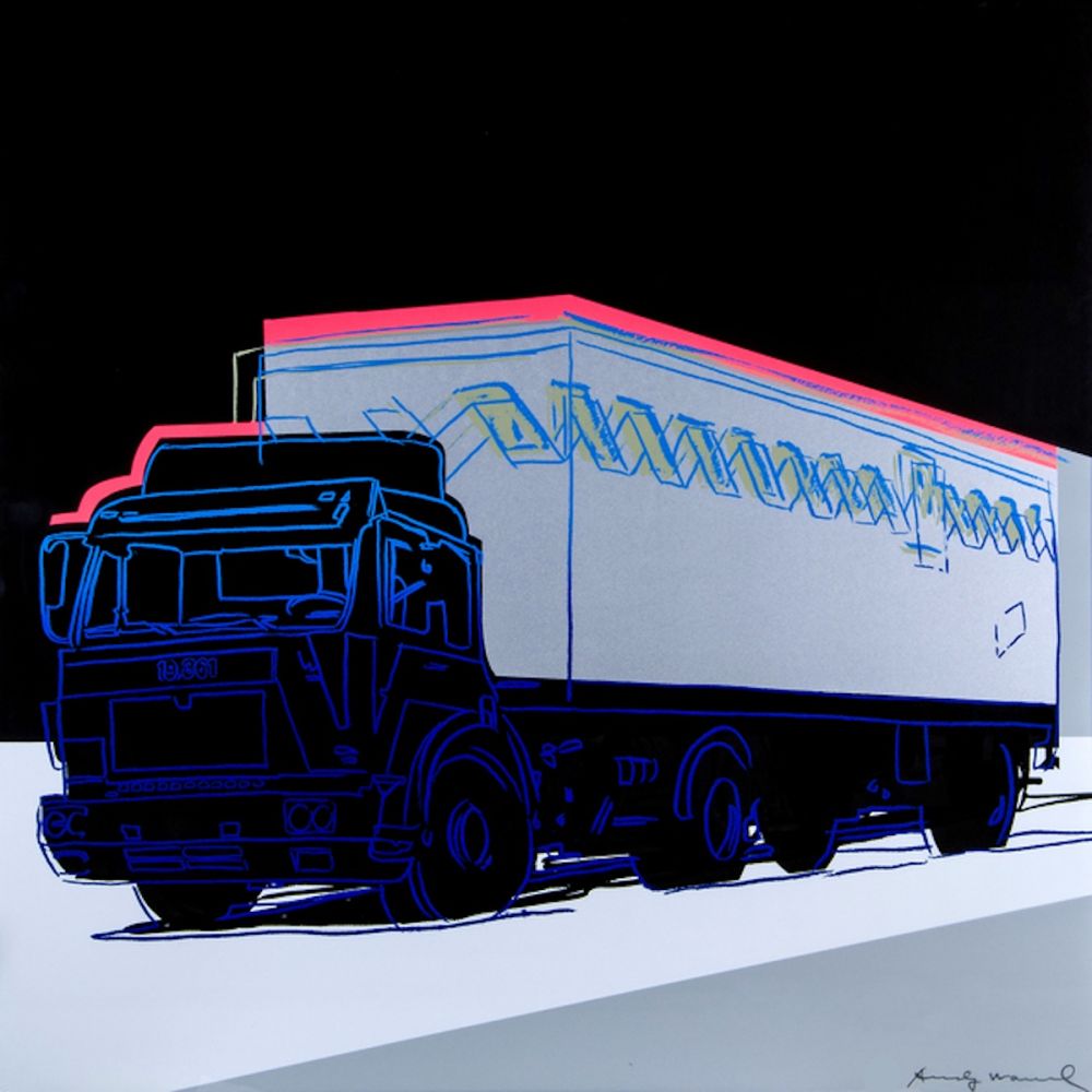 シルクスクリーン Warhol - Truck (FS II.370) 