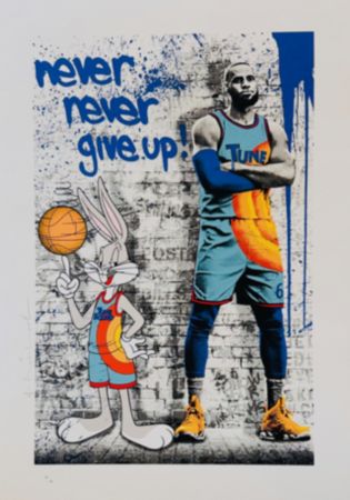 シルクスクリーン Mr Brainwash - Tune Squad