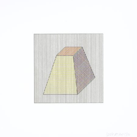 シルクスクリーン Lewitt - Twelve Forms Derived From a Cube 05